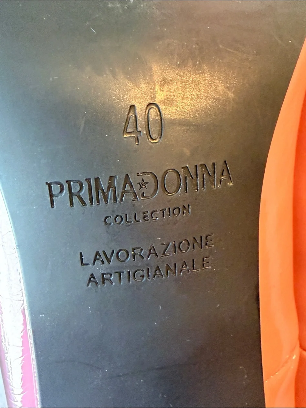 Prima Donna Collection Pink Patent Pointed-Toe Heels New in Box with bag